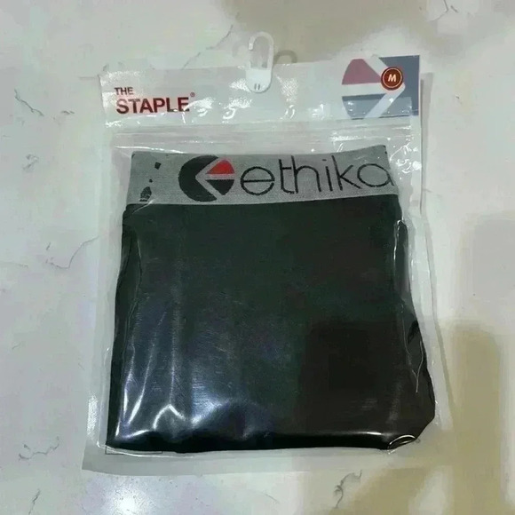 Ethika Black Boxer Briefs New size Medium - Picture 1 of 4
